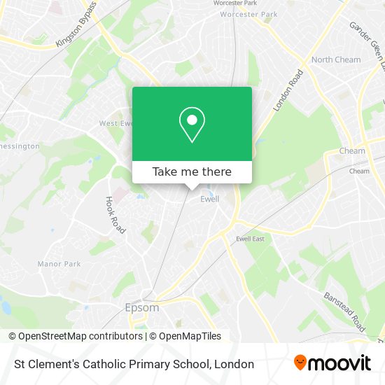 St Clement's Catholic Primary School map