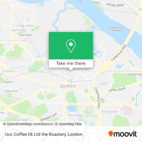 Ucc Coffee Uk Ltd the Roastery map