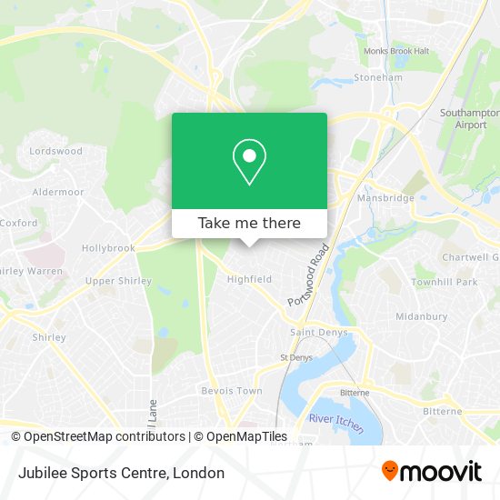 Jubilee Sports Centre map