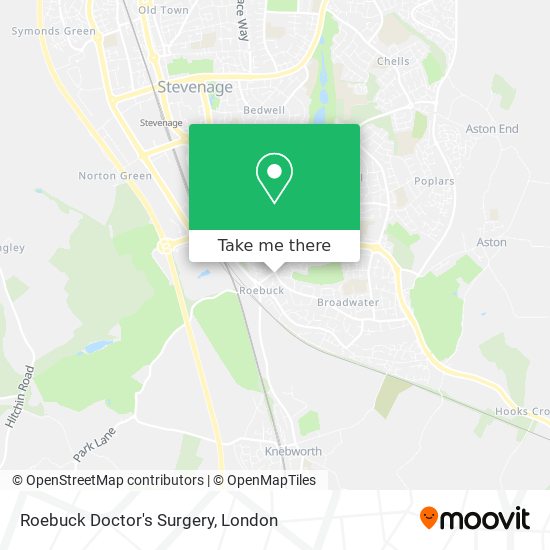 Roebuck Doctor's Surgery map