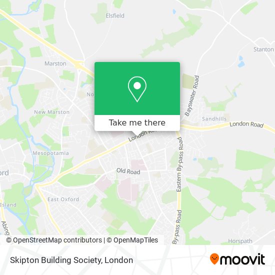 Skipton Building Society map