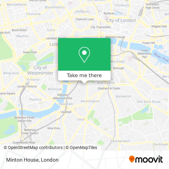 Minton House map