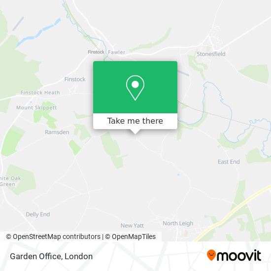 Garden Office map