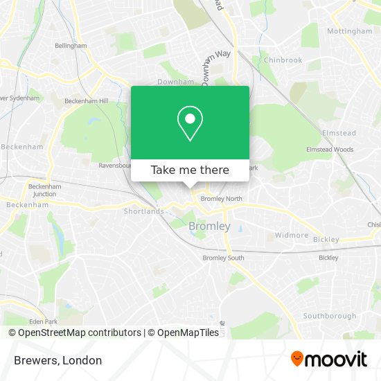 Brewers map