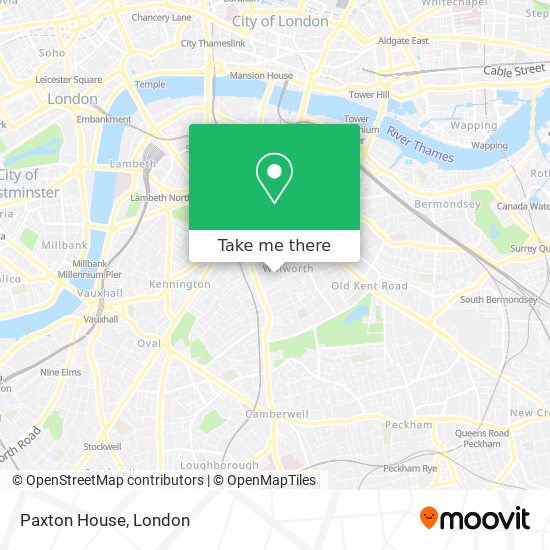 Paxton House map