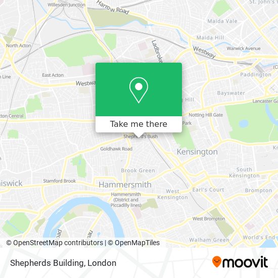 Shepherds Building map