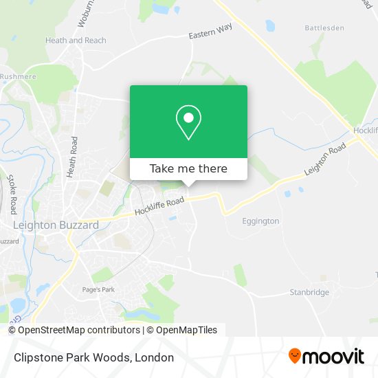 Clipstone Park Woods map