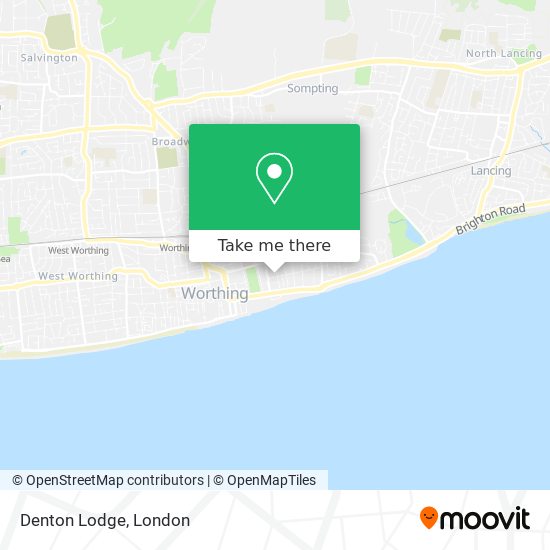 Denton Lodge map