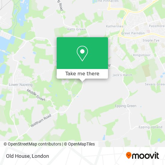 Old House map