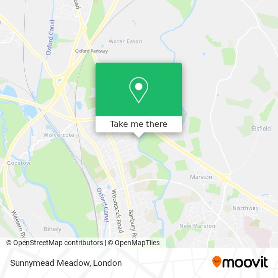 Sunnymead Meadow map