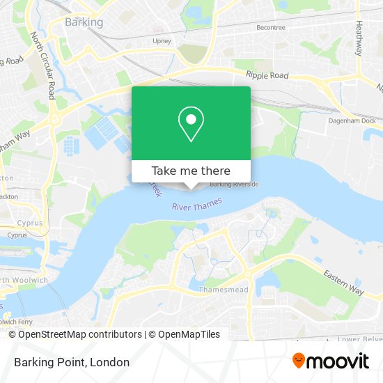 Barking Point map