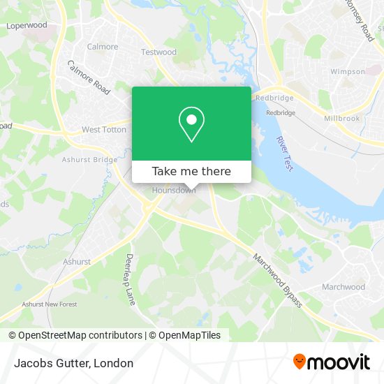 Jacobs Gutter map