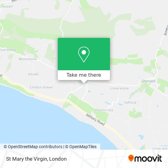 St Mary the Virgin map