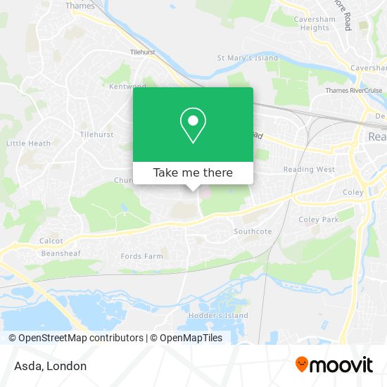 Asda map