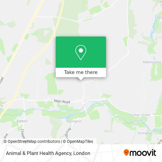 Animal & Plant Health Agency map