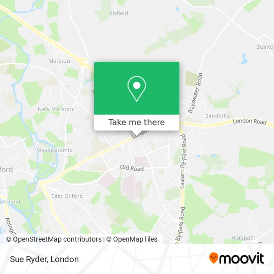 Sue Ryder map