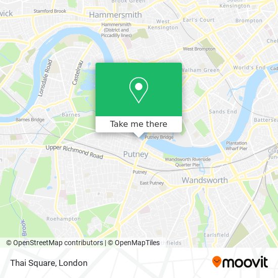 Thai Square map