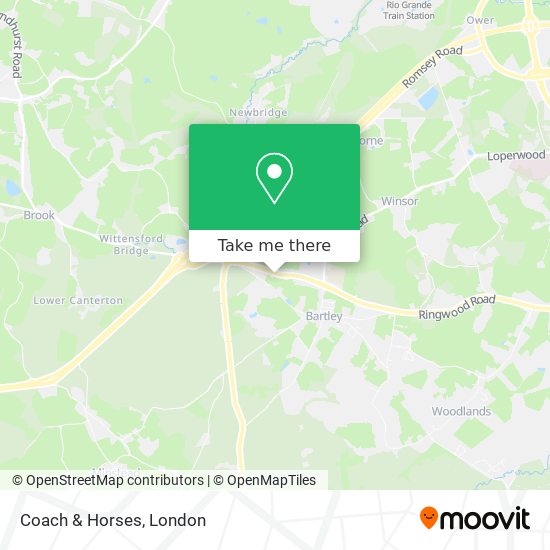 Coach & Horses map