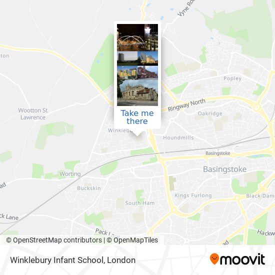 Winklebury Infant School map