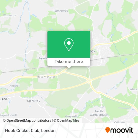 Hook Cricket Club map