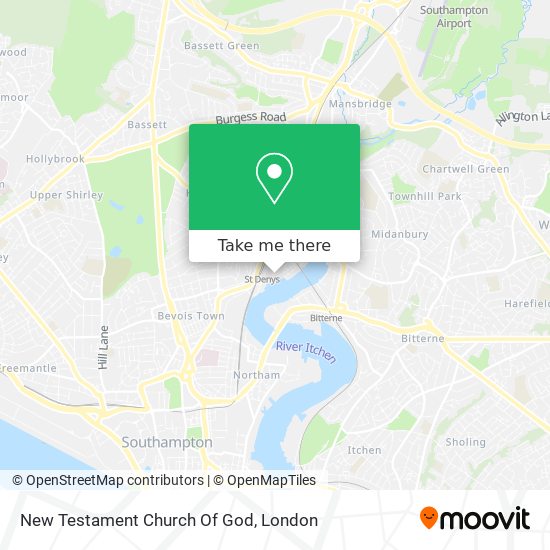 New Testament Church Of God map