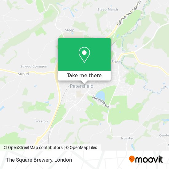 The Square Brewery map