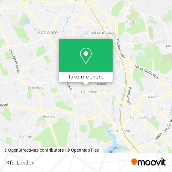 Kfc map