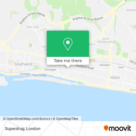 Superdrug map