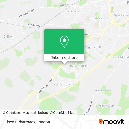 Lloyds Pharmacy map