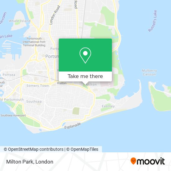 Milton Park map