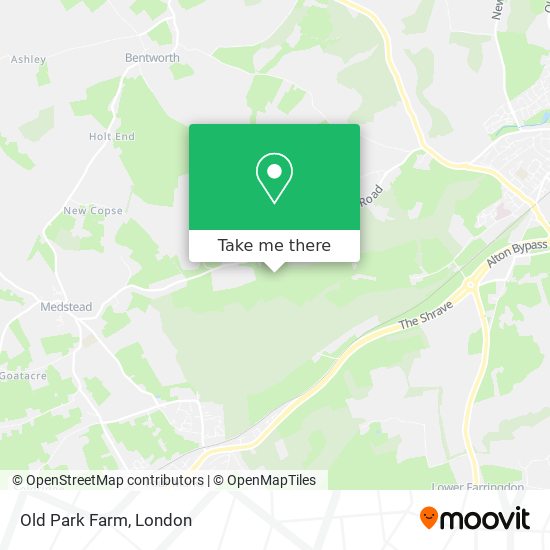 Old Park Farm map