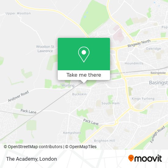 The Academy map