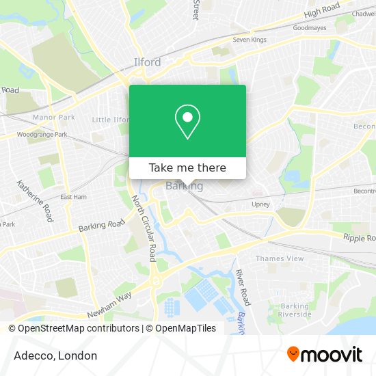 Adecco map
