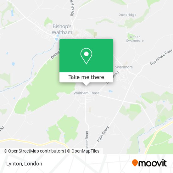 Lynton map