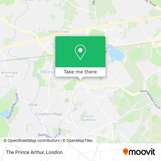 The Prince Arthur map