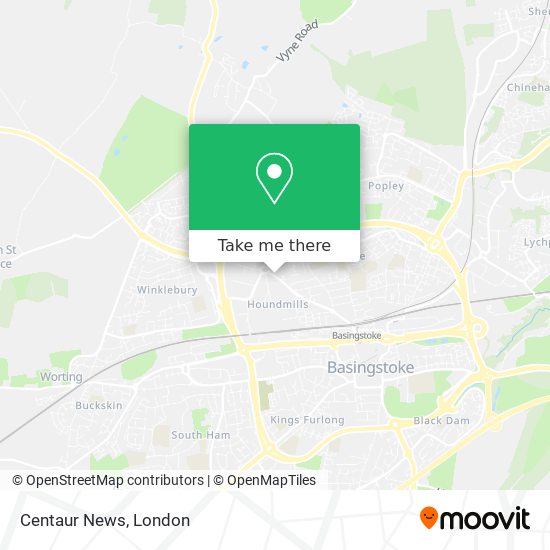 Centaur News map