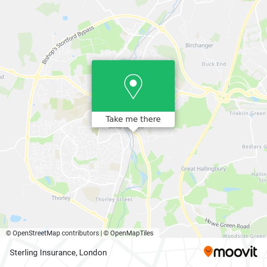 Sterling Insurance map