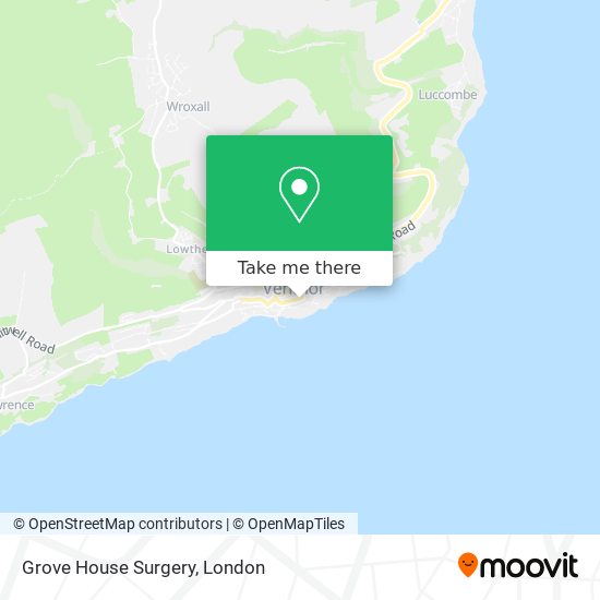 Grove House Surgery map