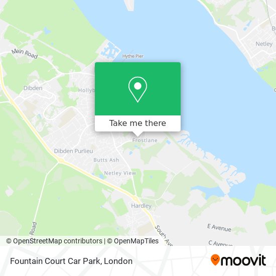 Fountain Court Car Park map