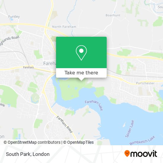 South Park map