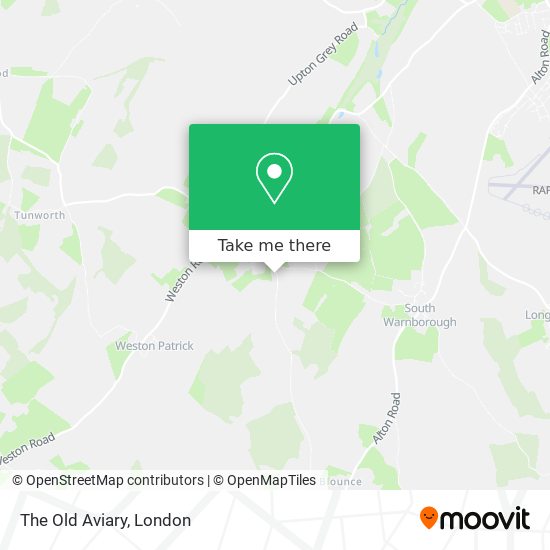 The Old Aviary map