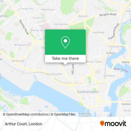 Arthur Court map