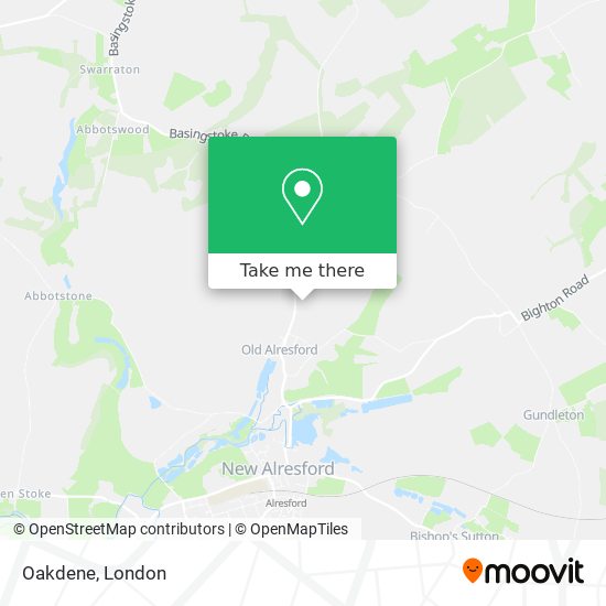 Oakdene map