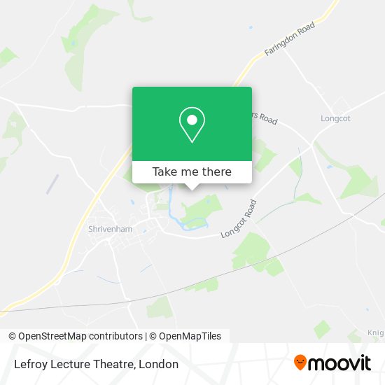 Lefroy Lecture Theatre map