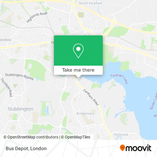 Bus Depot map