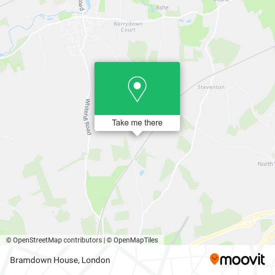 Bramdown House map