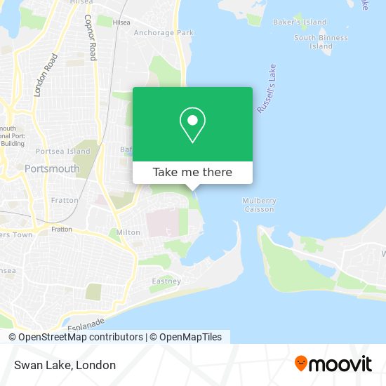 Swan Lake map