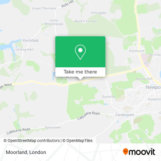 Moorland map