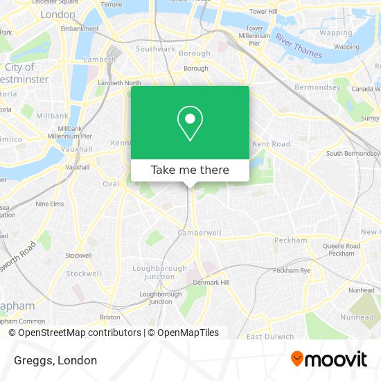Greggs map