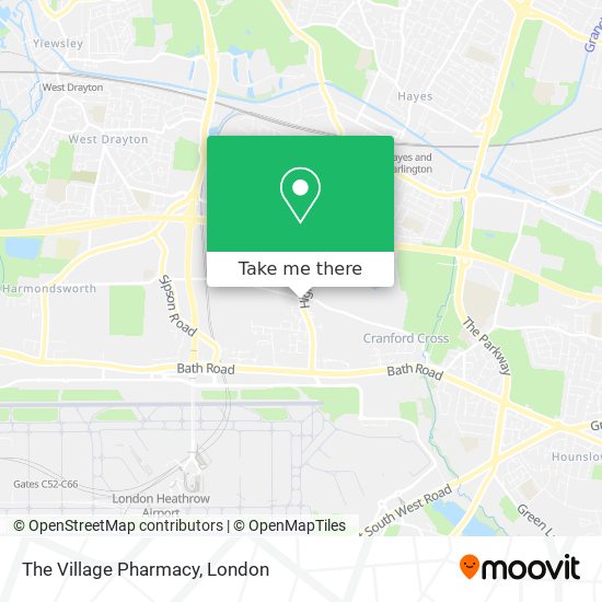 The Village Pharmacy map